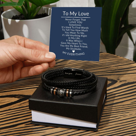 To My Love - Men's Bracelet