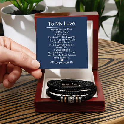 To My Love - Men's Bracelet