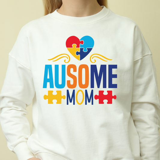 Ausome Mom Pullover Sweatshirt