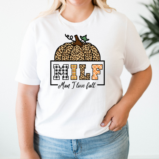 MILF Leopard Pumpkin T-Shirt