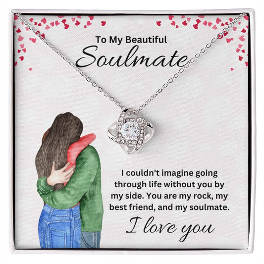 Soulmate I Love You | Love Knot Necklace