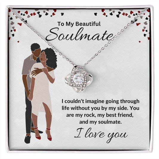 Soulmate I Love You | Love Knot Necklace