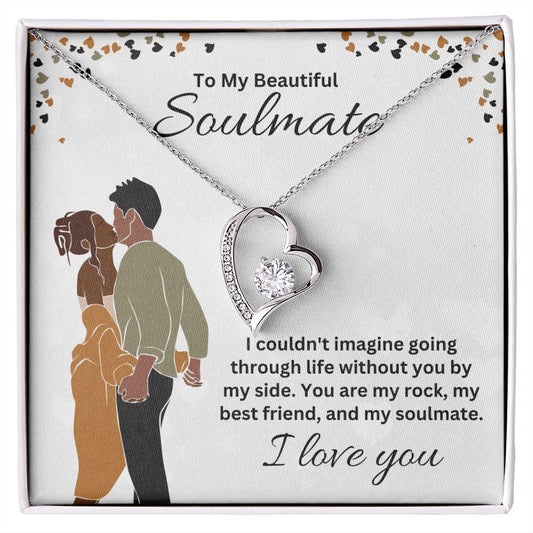 Soulmate I Love You | Forever Love Necklace