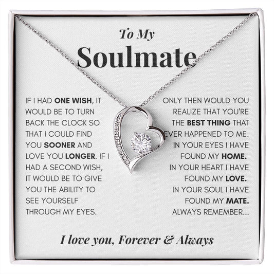 Soulmate One Wish | Forever Love Necklace